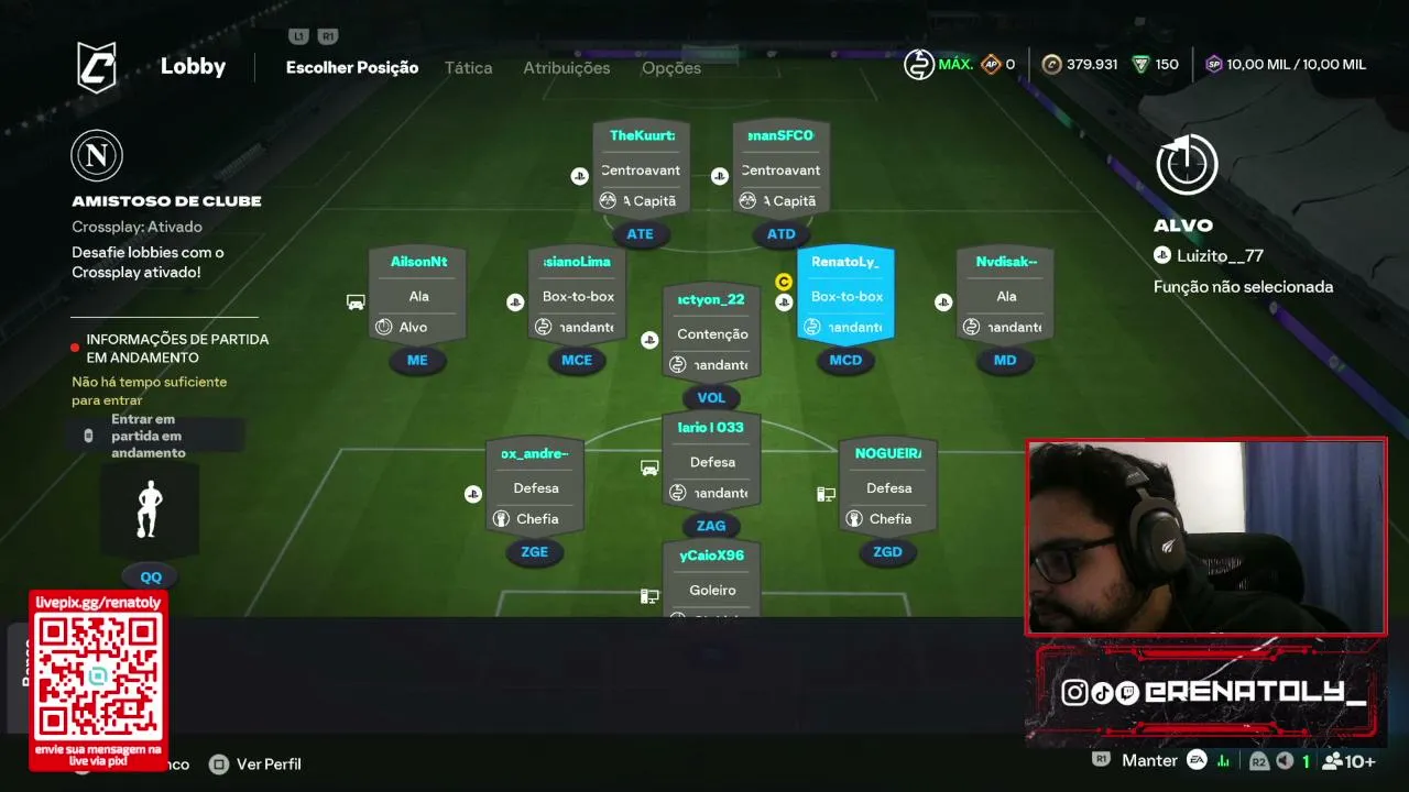 PRO CLUBS COM TheKuurtz, Ovotz, Kroonnz, Dede ,Bernardinn e Nogueira!