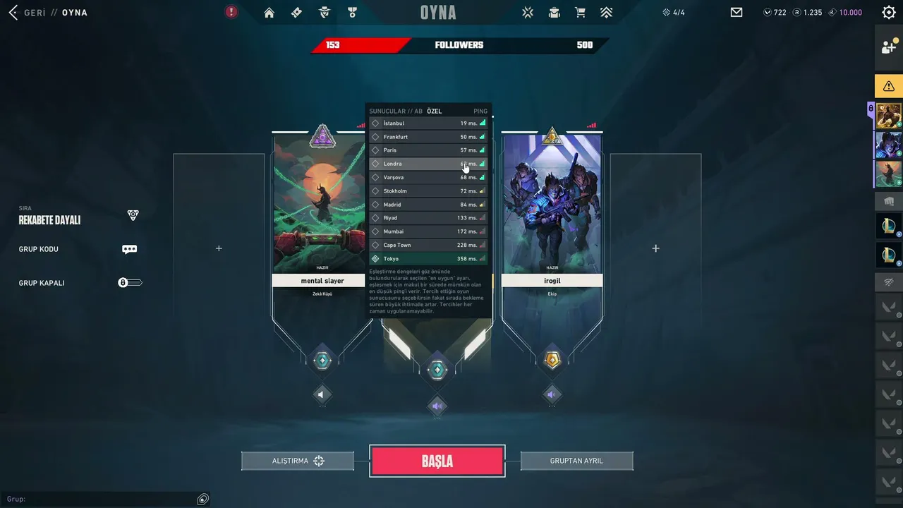 tryhard Kahveni al gel DİA/YÜCE ELO !dc !sunucu !donate  !bağış