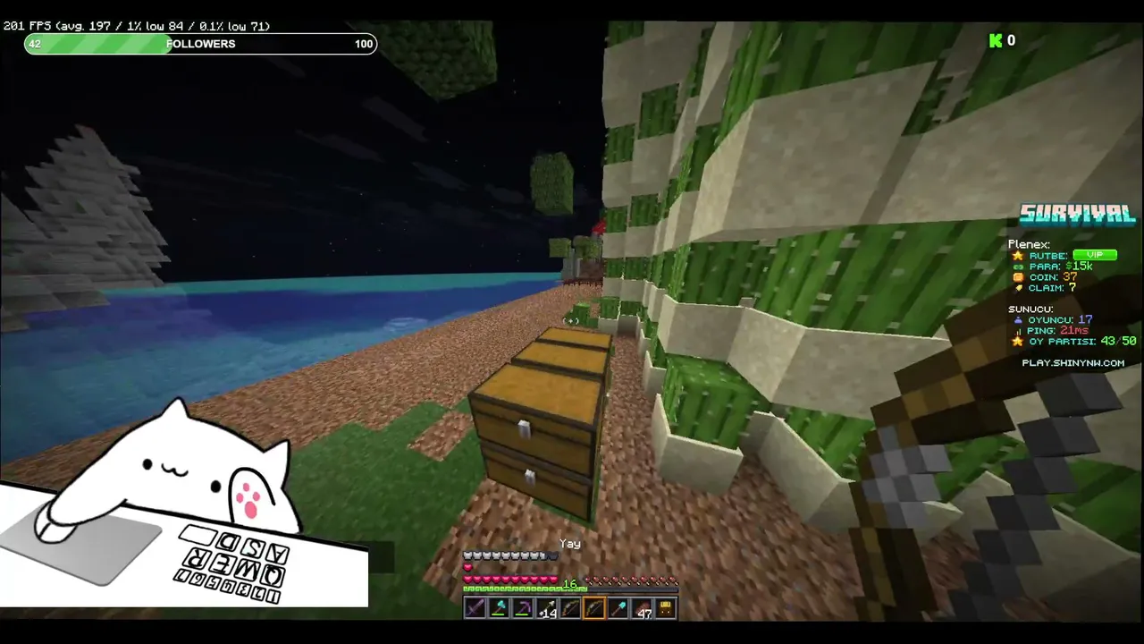 Minecraft Survival Sunucusu  Takılmaca :d
!ip  ile gel