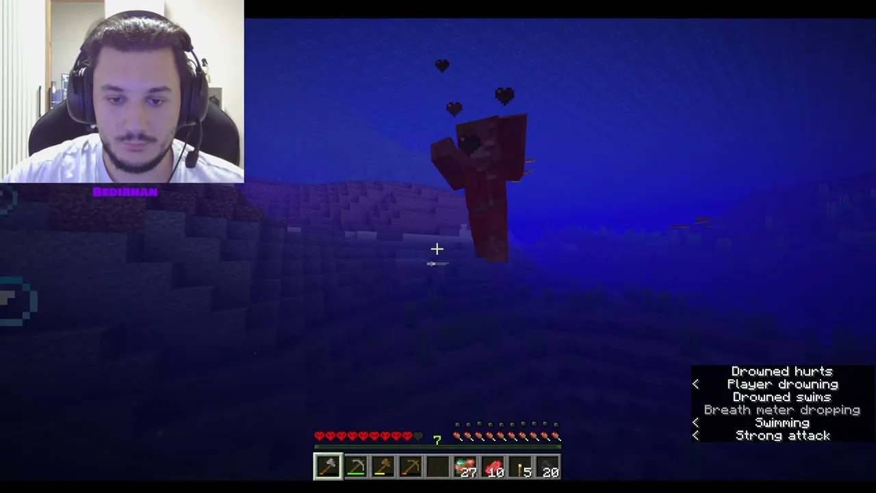 olaylı minecraft hardcore yayını