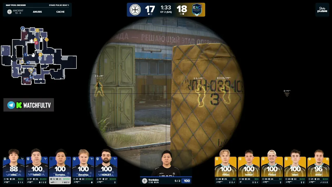 [RU] EAC vs HOTU | Stake Pulse Beat I | Telegram: @watchfulTV