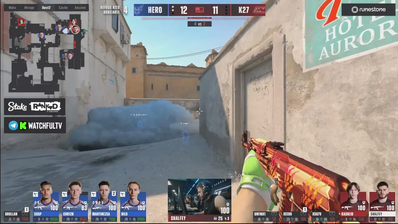 [RU] HEROIC vs K27 | Stake Ranked | Telegram: @watchfulTV