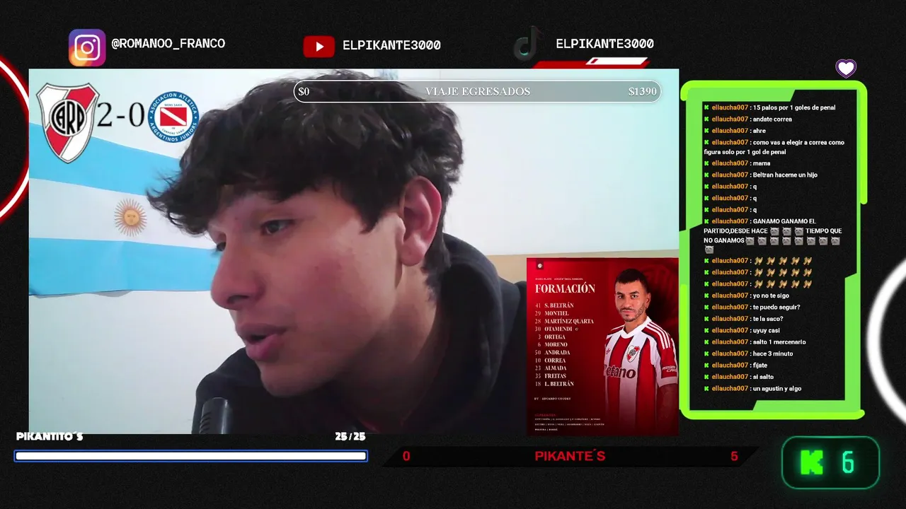 ¡JUEGA RIVER! | DEBUT DE ALMADA | REACCIONAMOS AL PARTIDO | ESTA TARDE CUESTE LO QUE CUESTEE