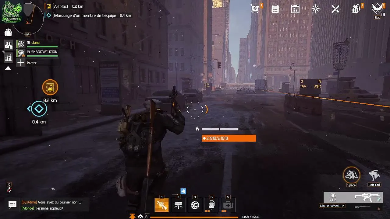 Division resurgence avec la squad QC/FR