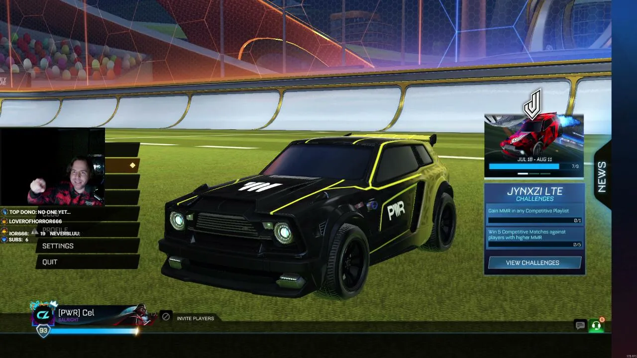 MECCHA CHAMELEON GRIND + ROCKET LEAGUE VIBES | COME CHAT | !socials