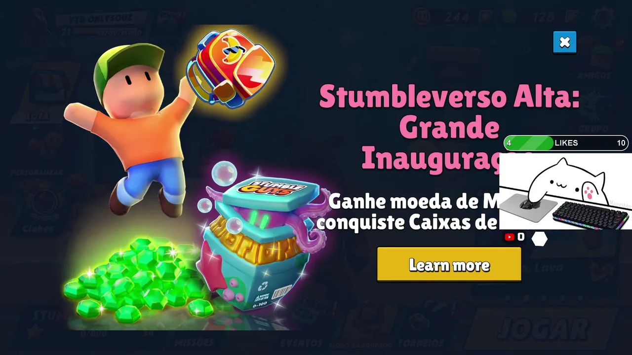 primeira live na kick teste 1