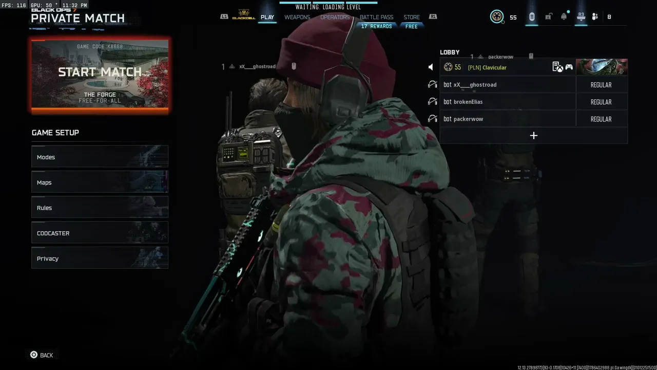 My first stream.