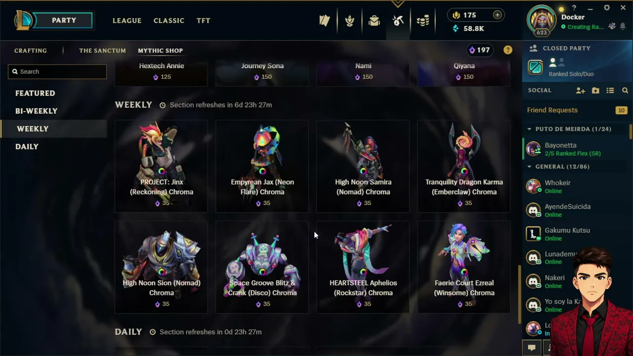 SOLO Q VTUVER TOP 1 LAS KALISTA PRO PLAYER ASIA MEGA SERVER