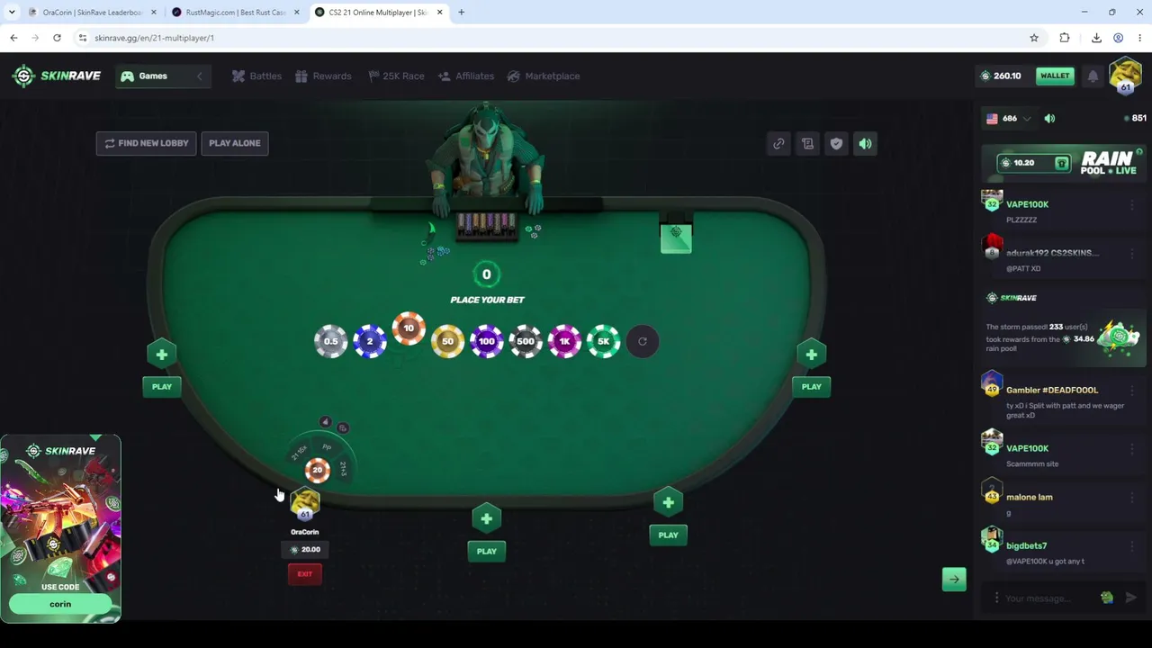 ❤️ GW ALL THE STREAM ❤️ DAILY STREAM !! !magic !skinrave !clash !lb !discord