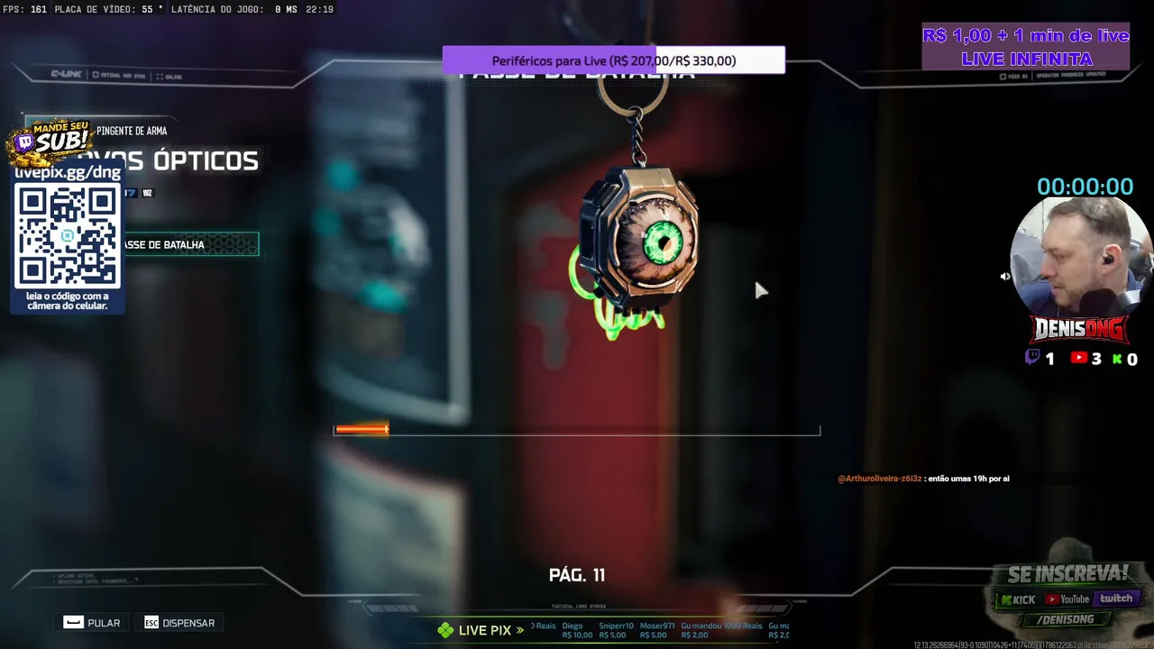 LIVE DE WARZONE AO VIVO TODOS  DIA, VAMO JOGAR