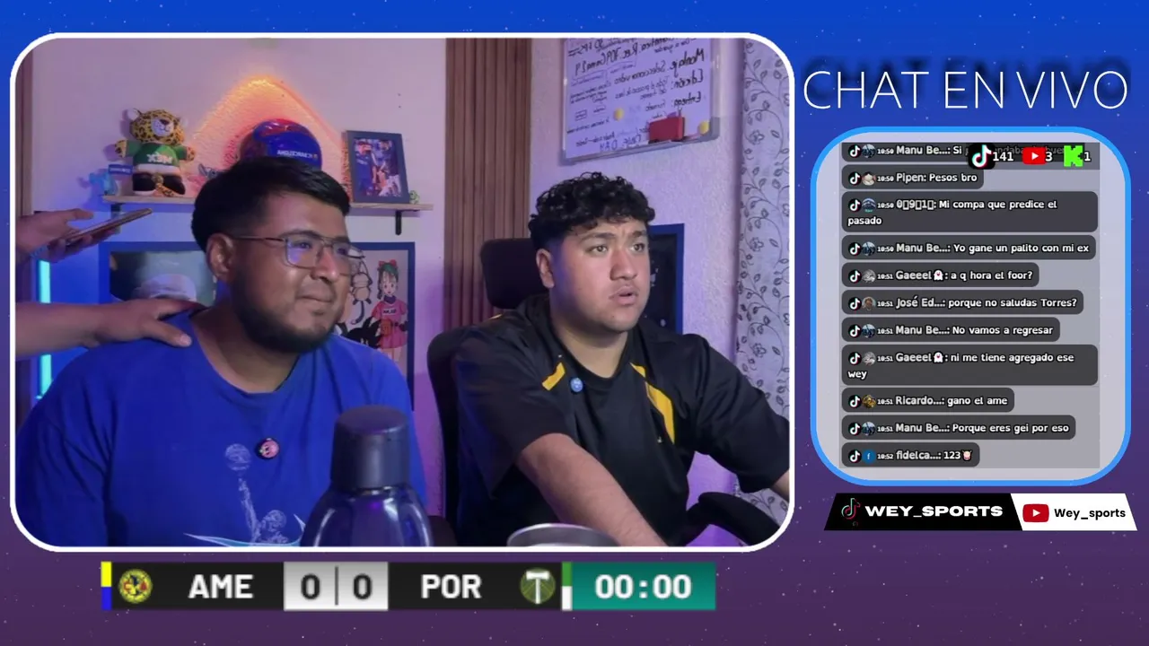 america vs portlan en vivo reaccion