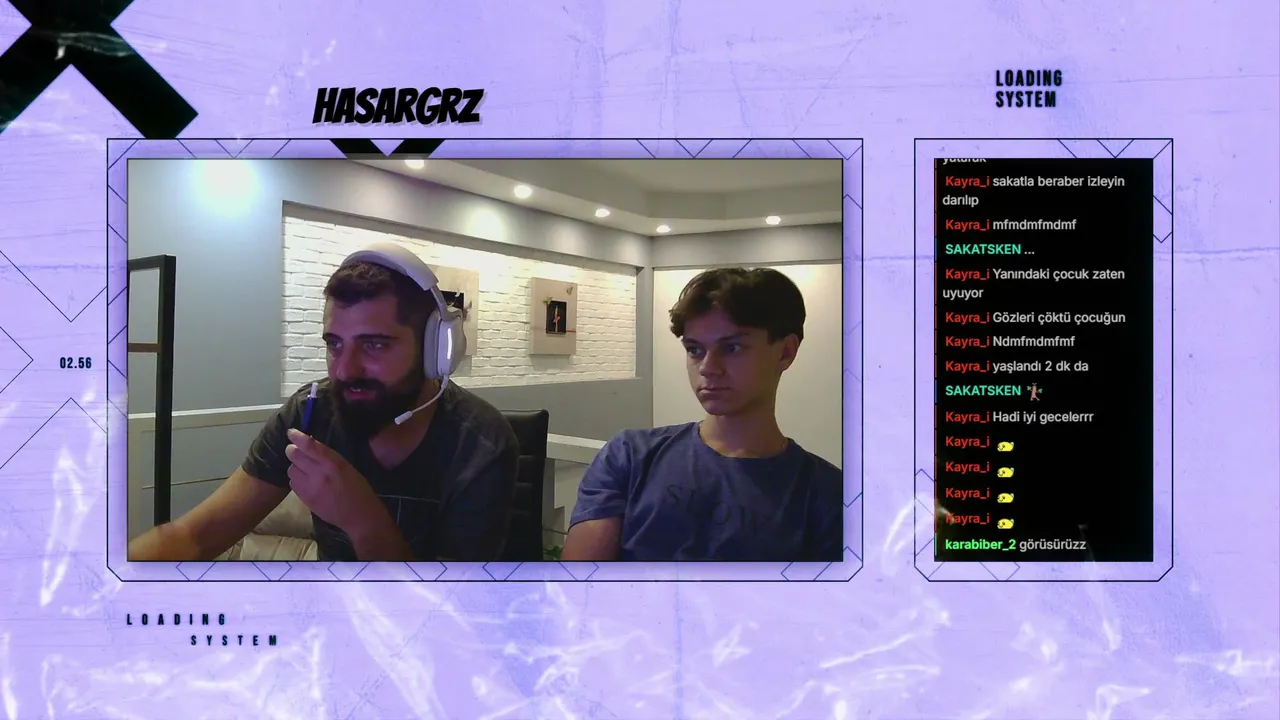 Turkish and greek best friends first time on live <3