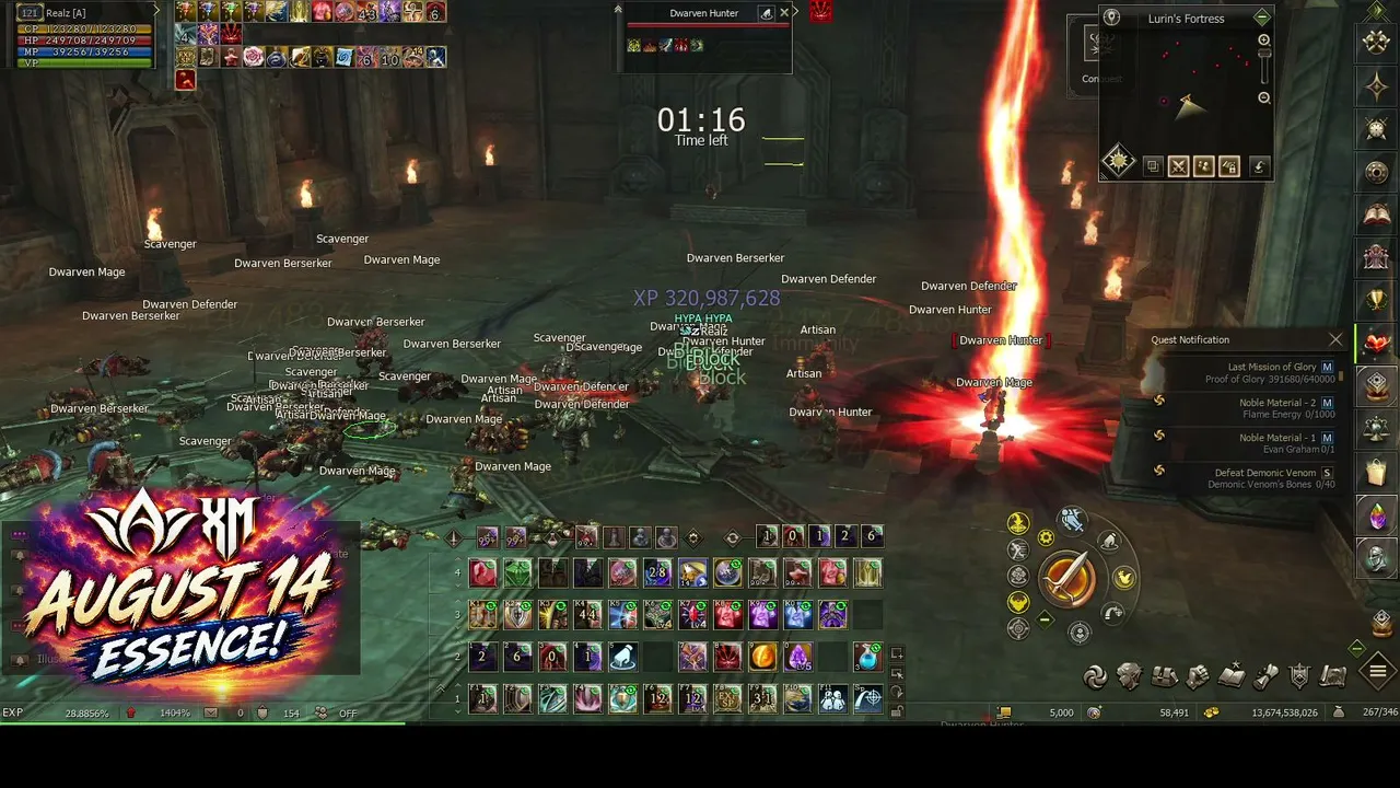 My first stream. https://arcane-world.net/