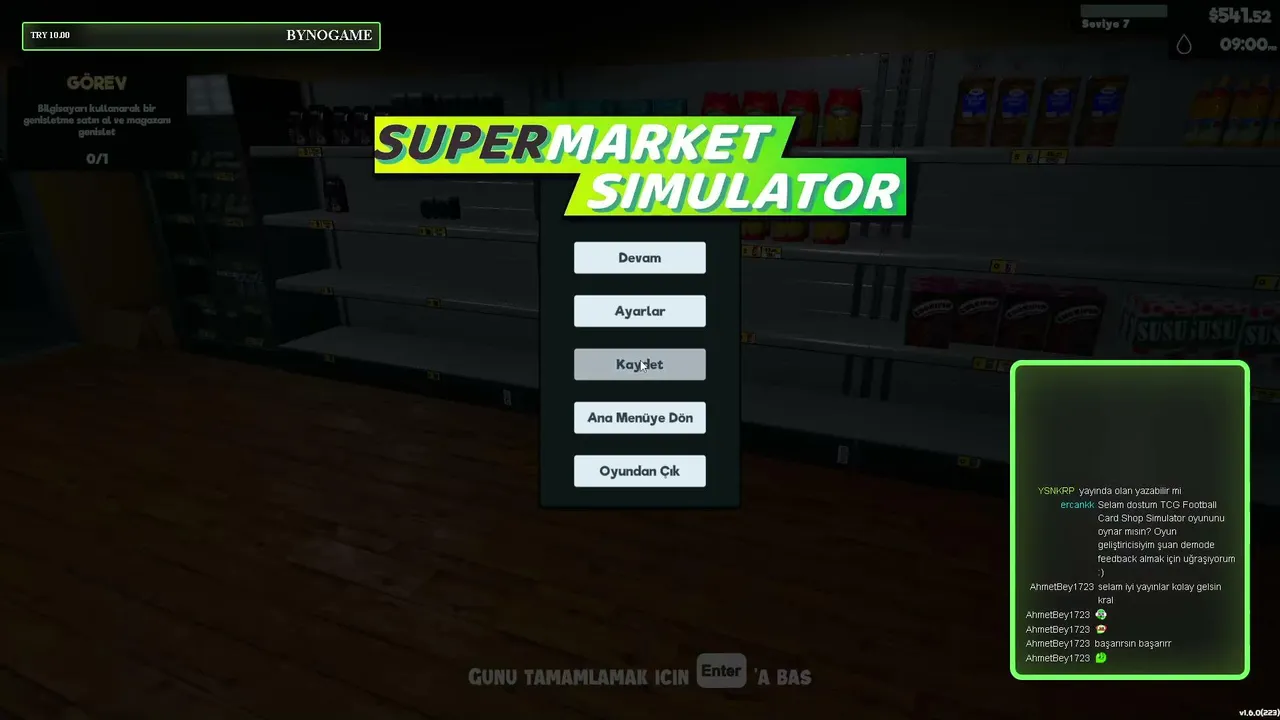 Süper Market İşletiyoruz 🛒 | Sohbet & Muhabbet ☕ | Al Çayını Gel!