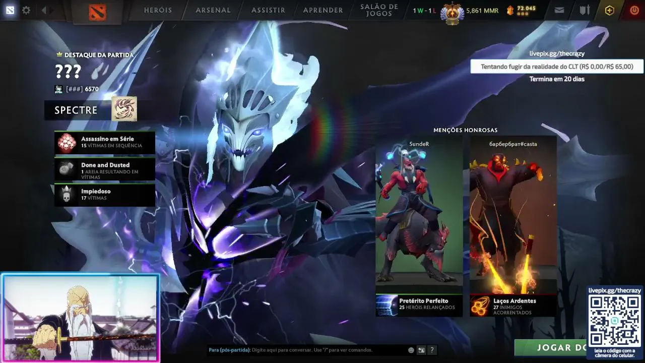 RANKED 6K MMR O CORO TA COMENDO E NINGUEM TA VENDO