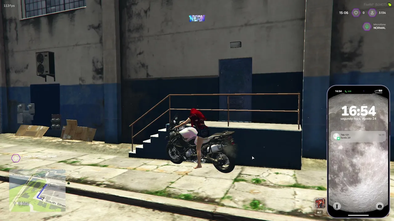 GTA V RP/FIVEM, aprendendo a transmitir