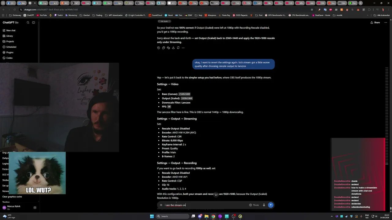 Testing streamlabs
