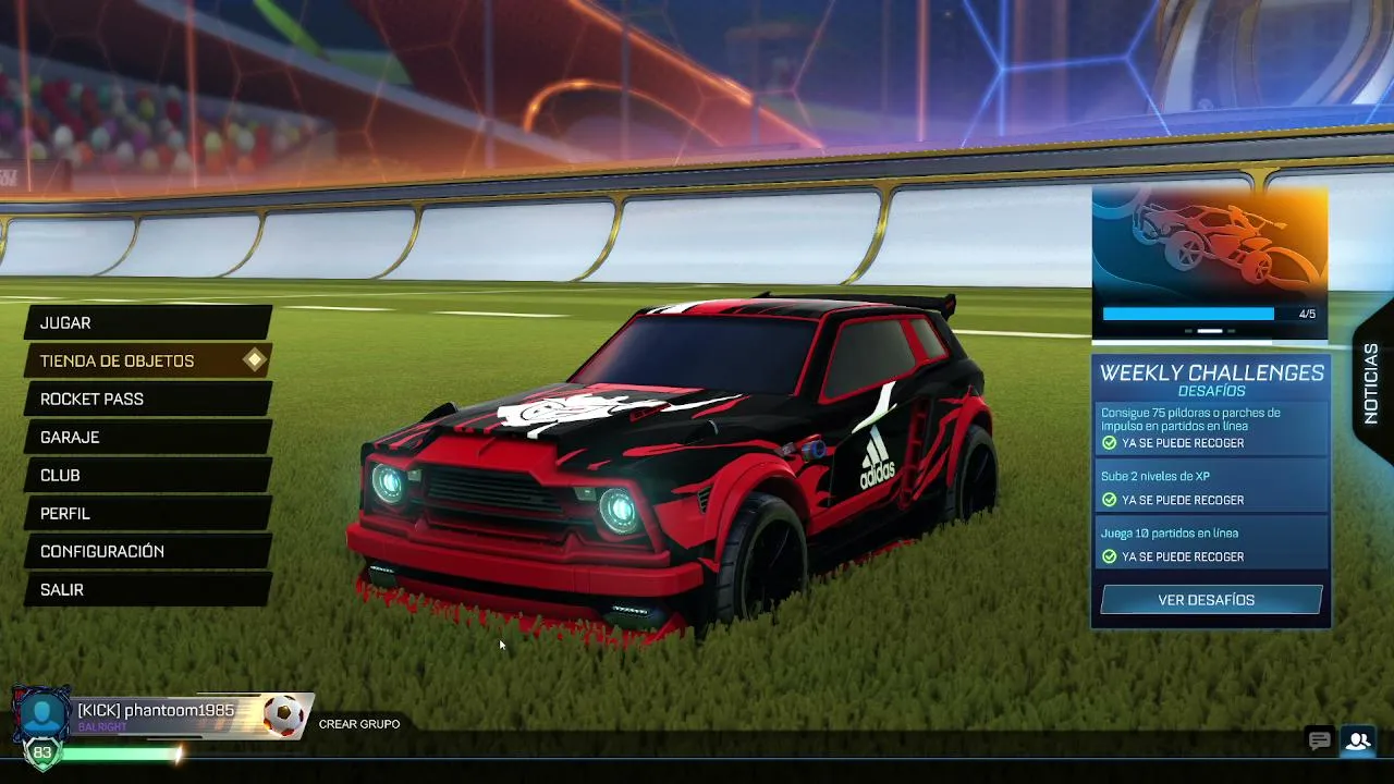 ¡Rocket League! a lio?¿? ready!!