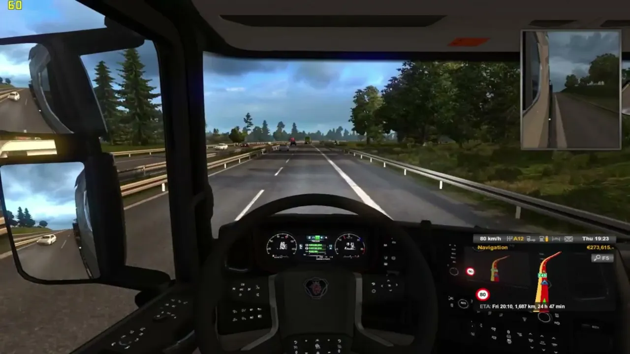 🔴80's TRUCK NIGHT DRIVE🎮🧠💀 💀NO COMMENTARY