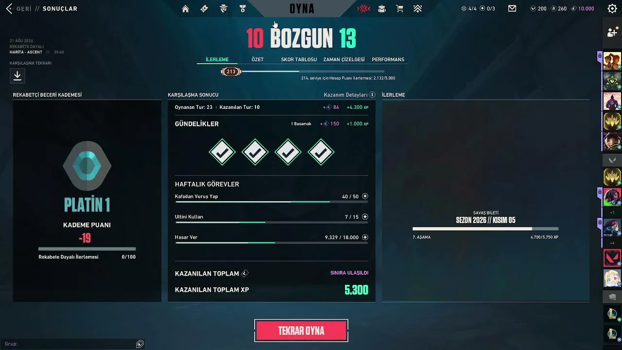 uzun süreli valorant yayını