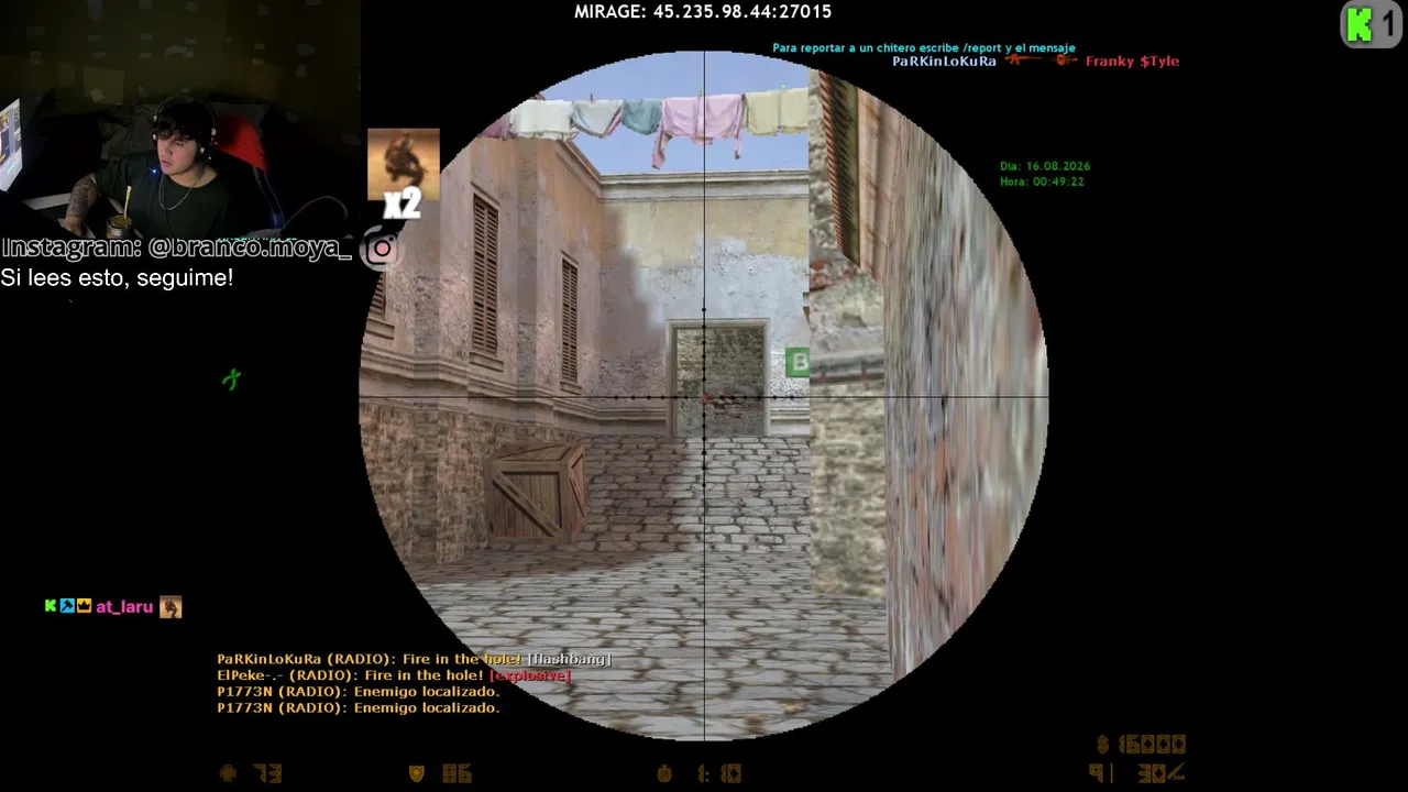 Volvi :) | Compartan directo -.- | / !sr / !discord / !br / !donoclip