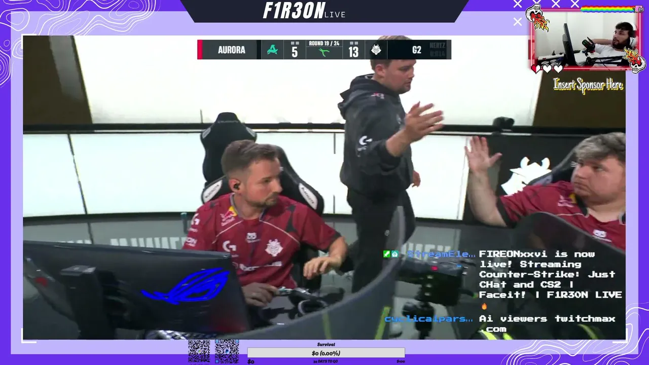Just CHat and CS2 | Faceit! | F1R30N LIVE 🔥