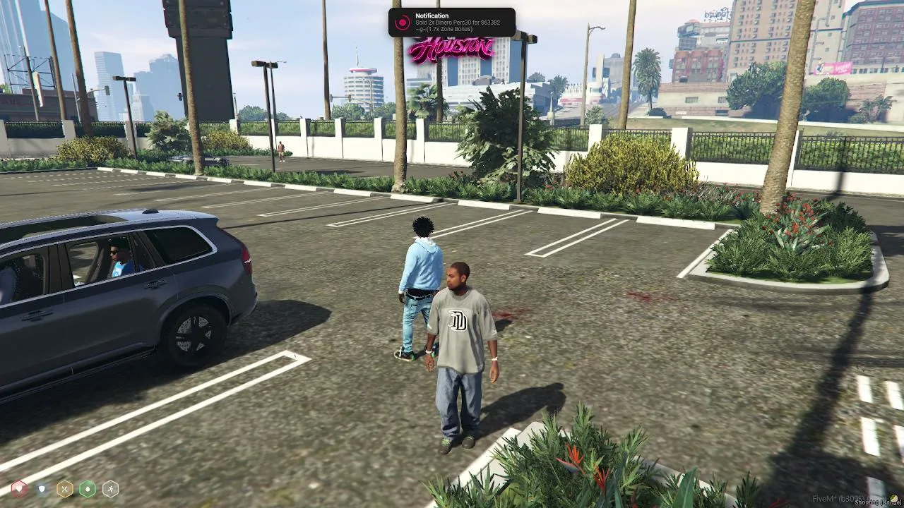 Playing gta rp all day