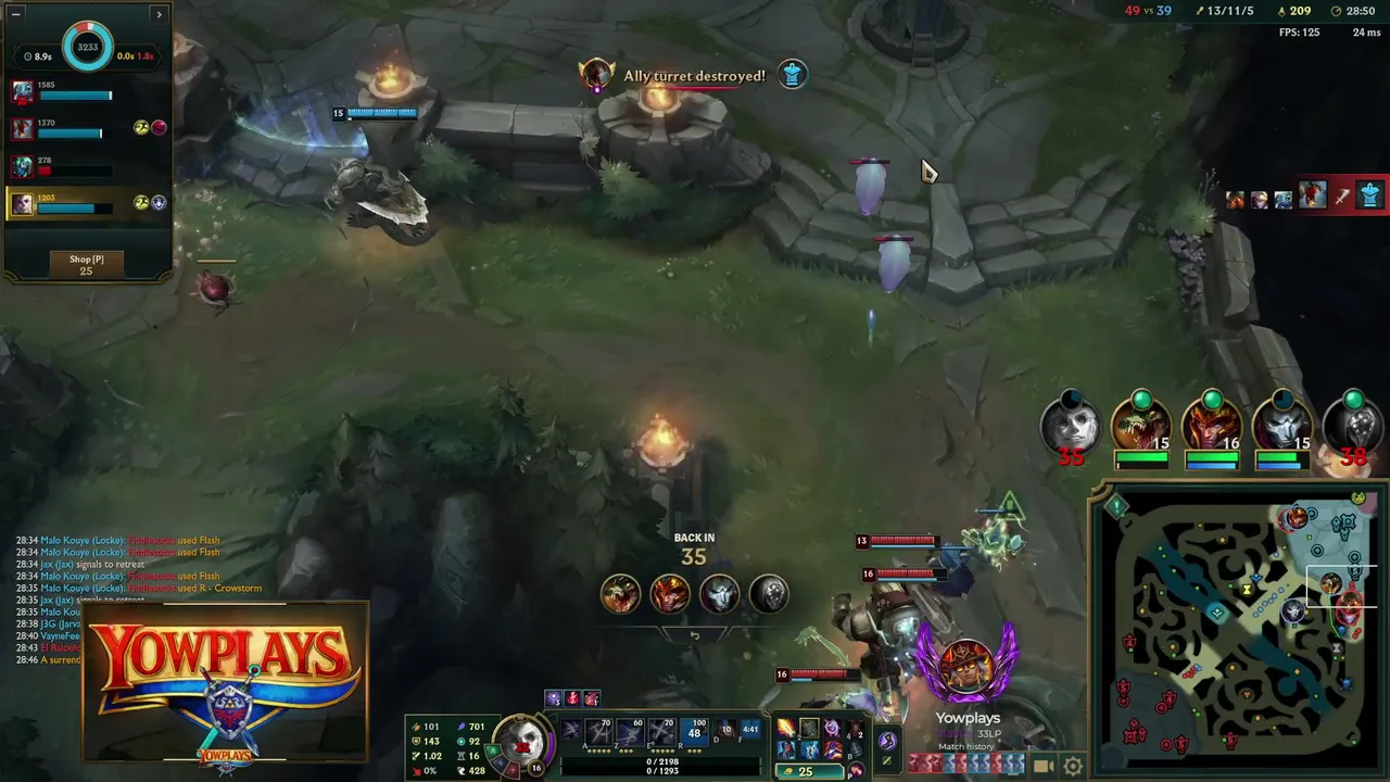 Petit stream du chill - Otp Ekko / Locke Mid Master