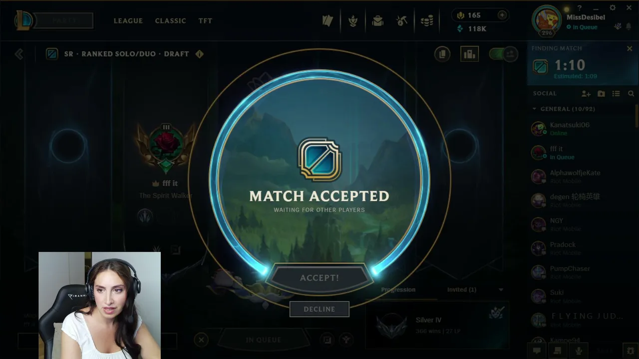 LOL - Trying to get to gold rank