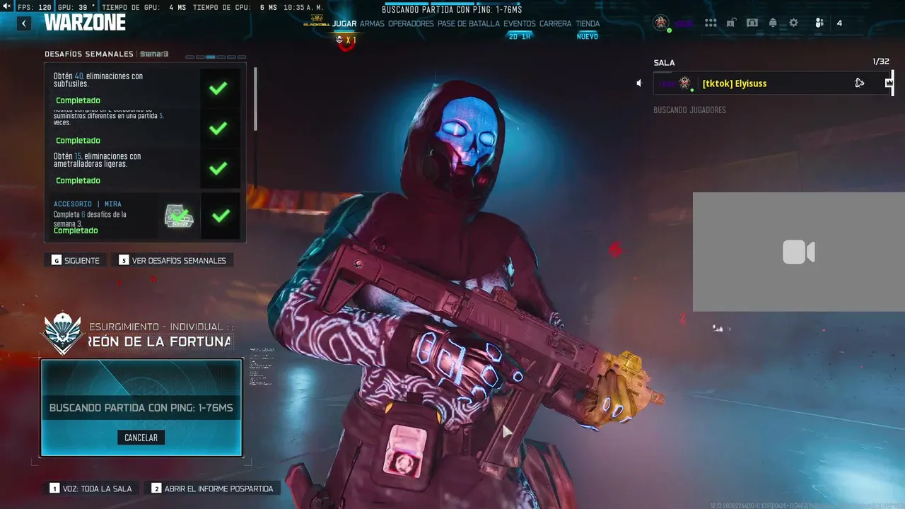 warzone de chill