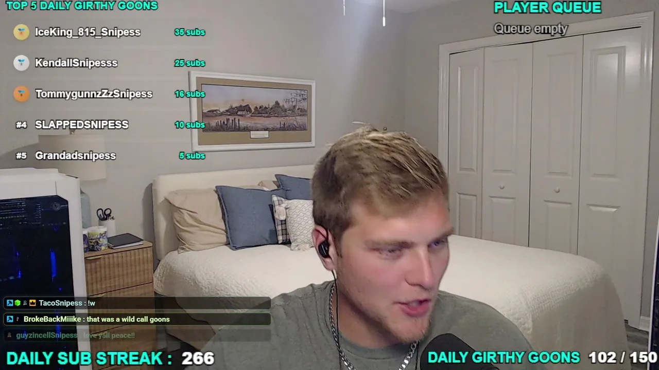 LIVE FROM FLAWDA! 🟢 DAILY SUB STREAK x 265 🟢 #GalaxyGoons 🟢