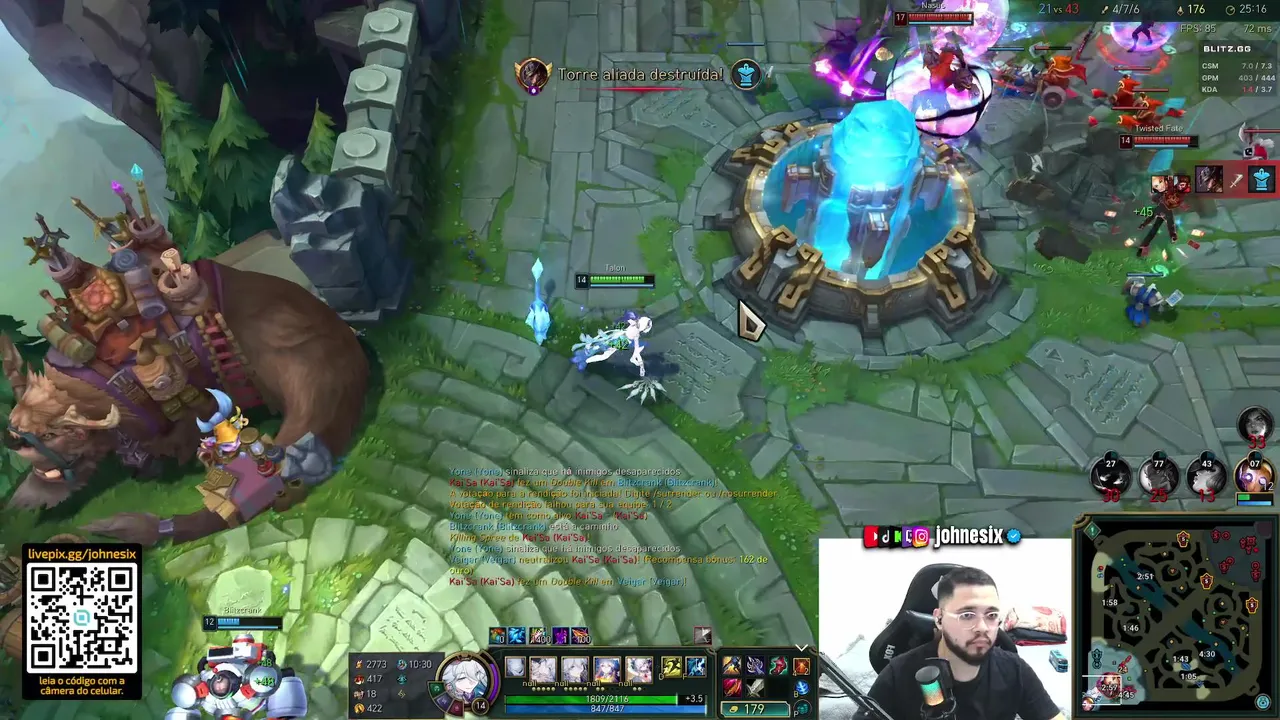 League of Legends - pratinha  -  !discord !pix