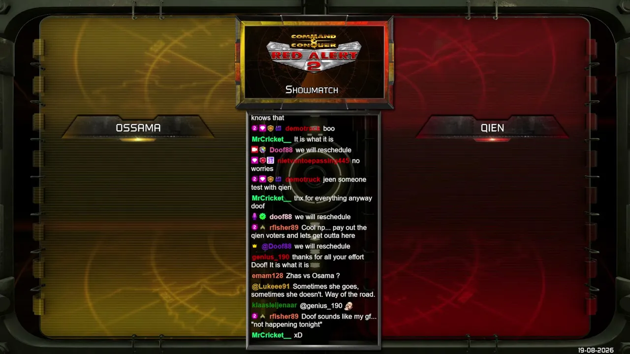 🔴 Ossama vs Qien
