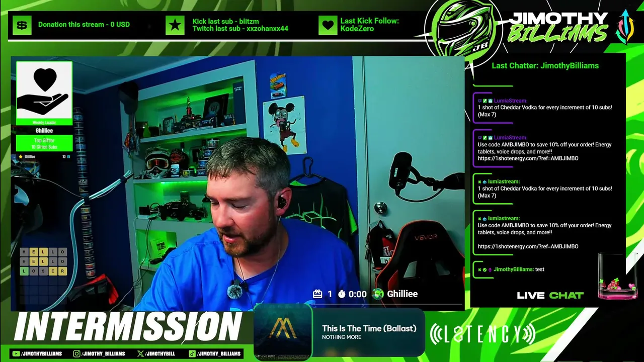 I'm back from my break! | !fresh !sr !alt !brandpop !drsquatch !iracing !1shot !lumia