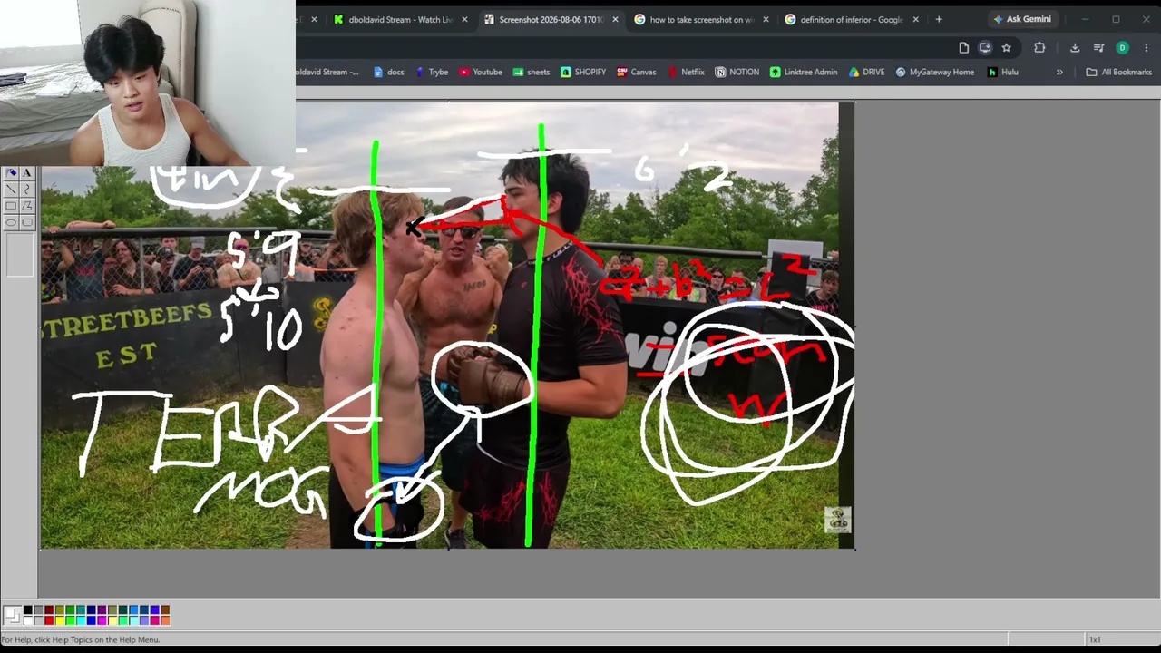 REACTING TO SEANYSTRIKES FIGHT
