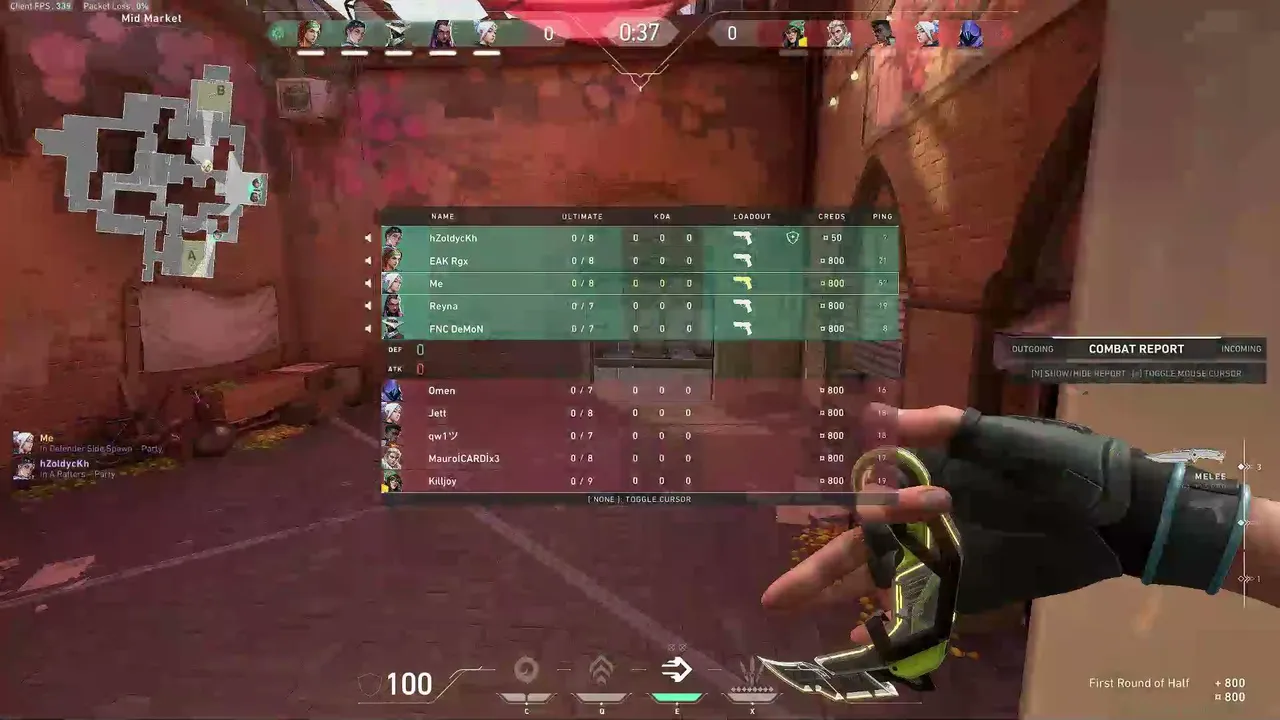 My first stream.
