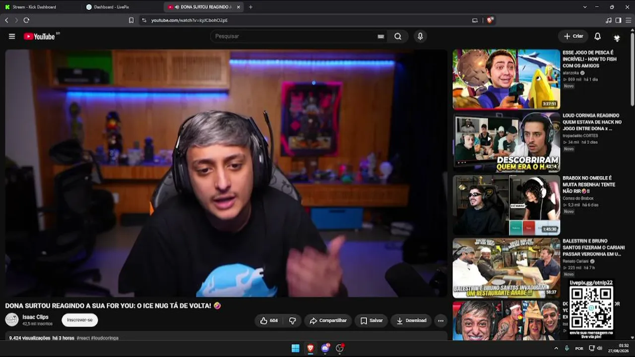 Primeira Live Du Guri