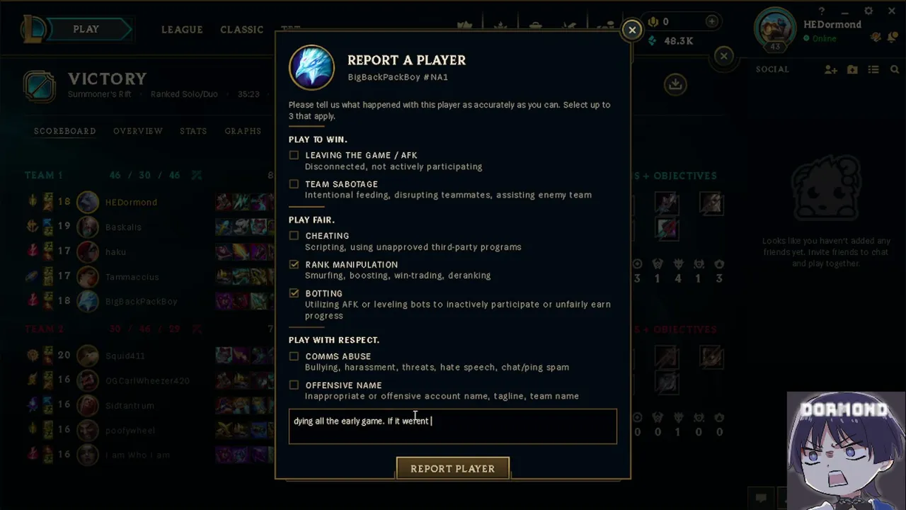 Solo/Duo Queue.