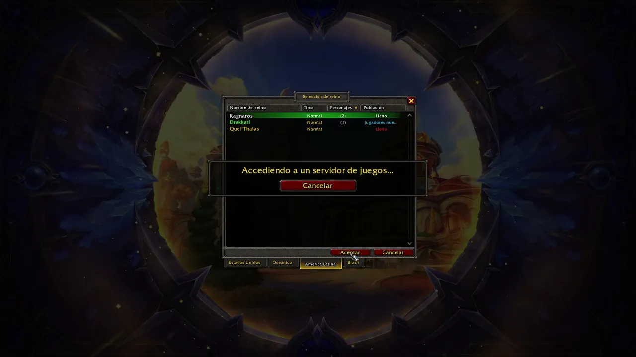 Probando warfireck en kick jugando World of Warcraft