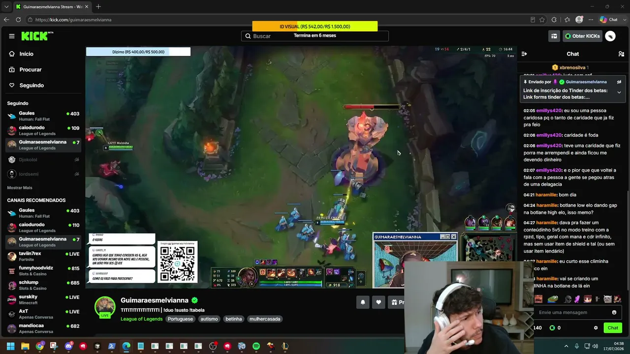 FALANDO DE LOL | VAMOS POR MAIS