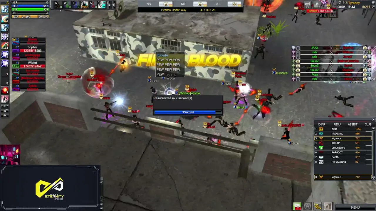 Ran GS Eternity EP9 LETS GO! KOTH DAY 3