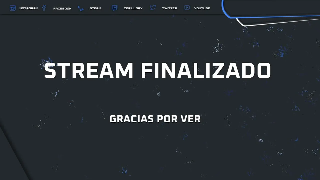 My first stream.