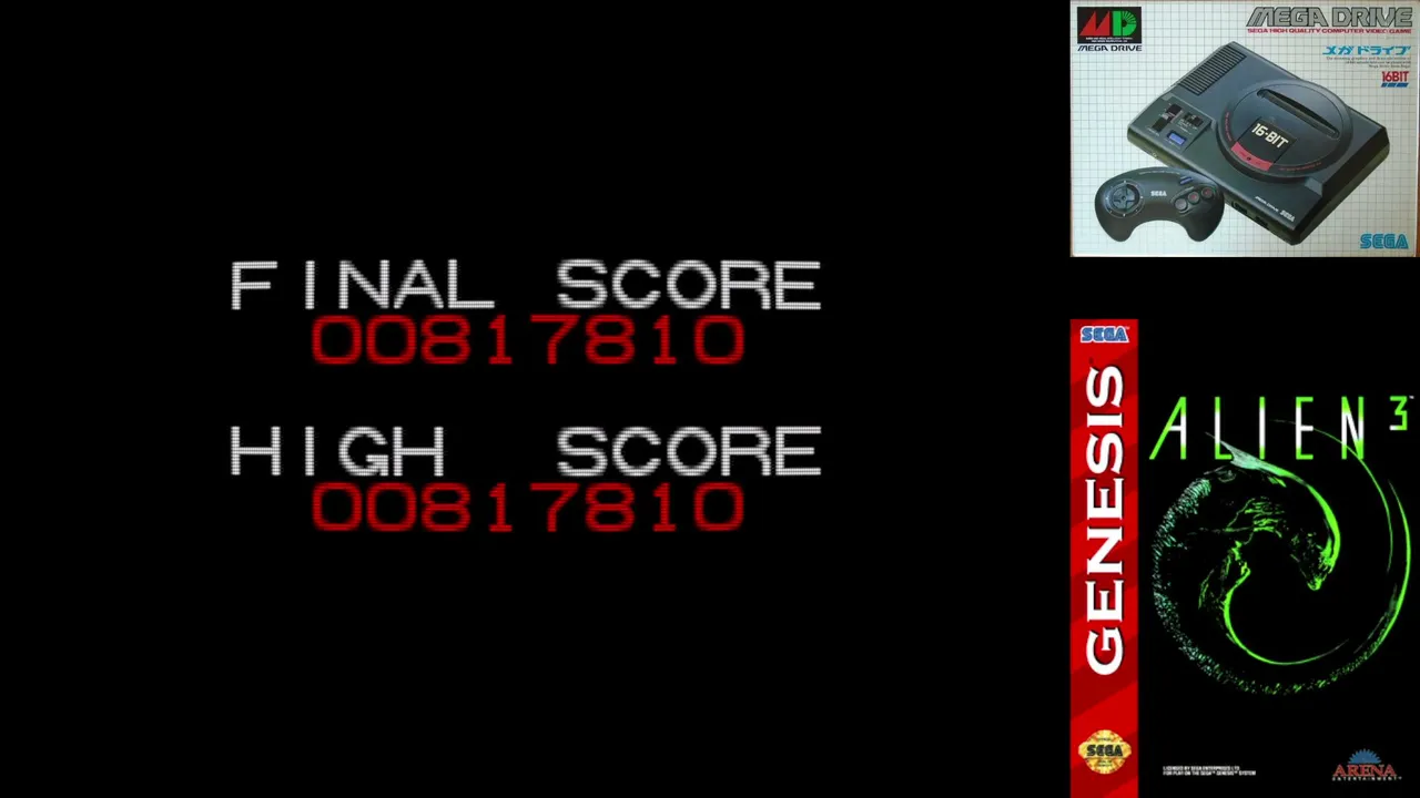 AO VIVO #MEGA DRIVE ALIEN 3