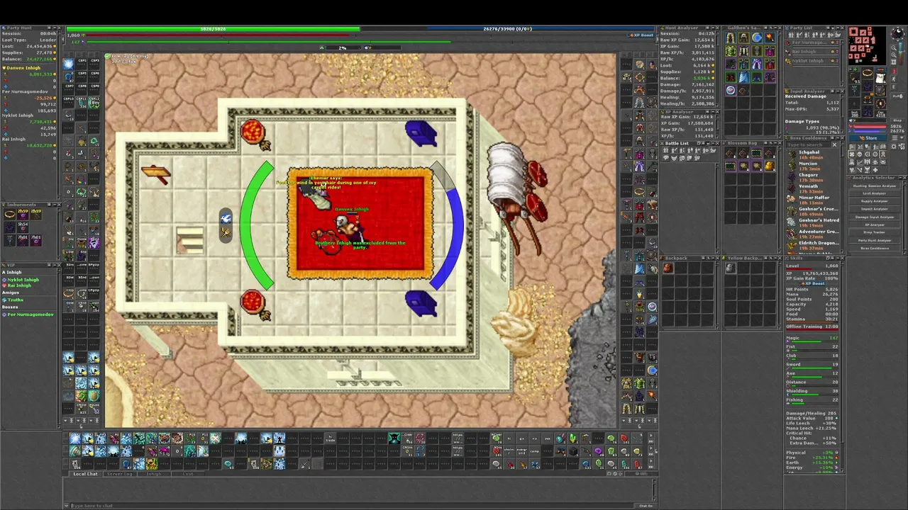 Un Random Jugando Tibia