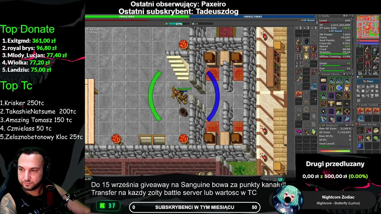 PKT kanalu do 15 wrzesnia do wygrania sanguine bow lub wartosc w tc! Zapraszam :)