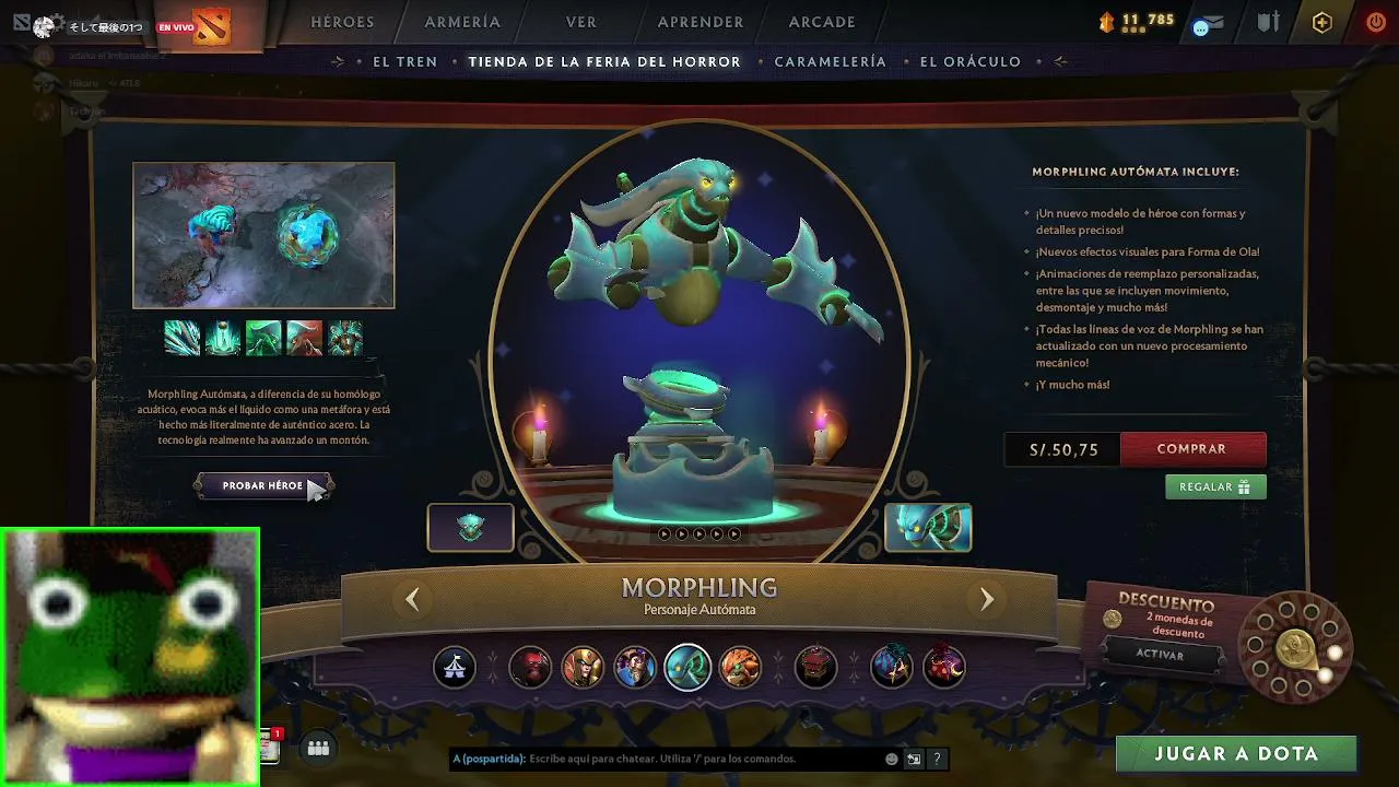 Dota 1 y hablando con los chicladioses