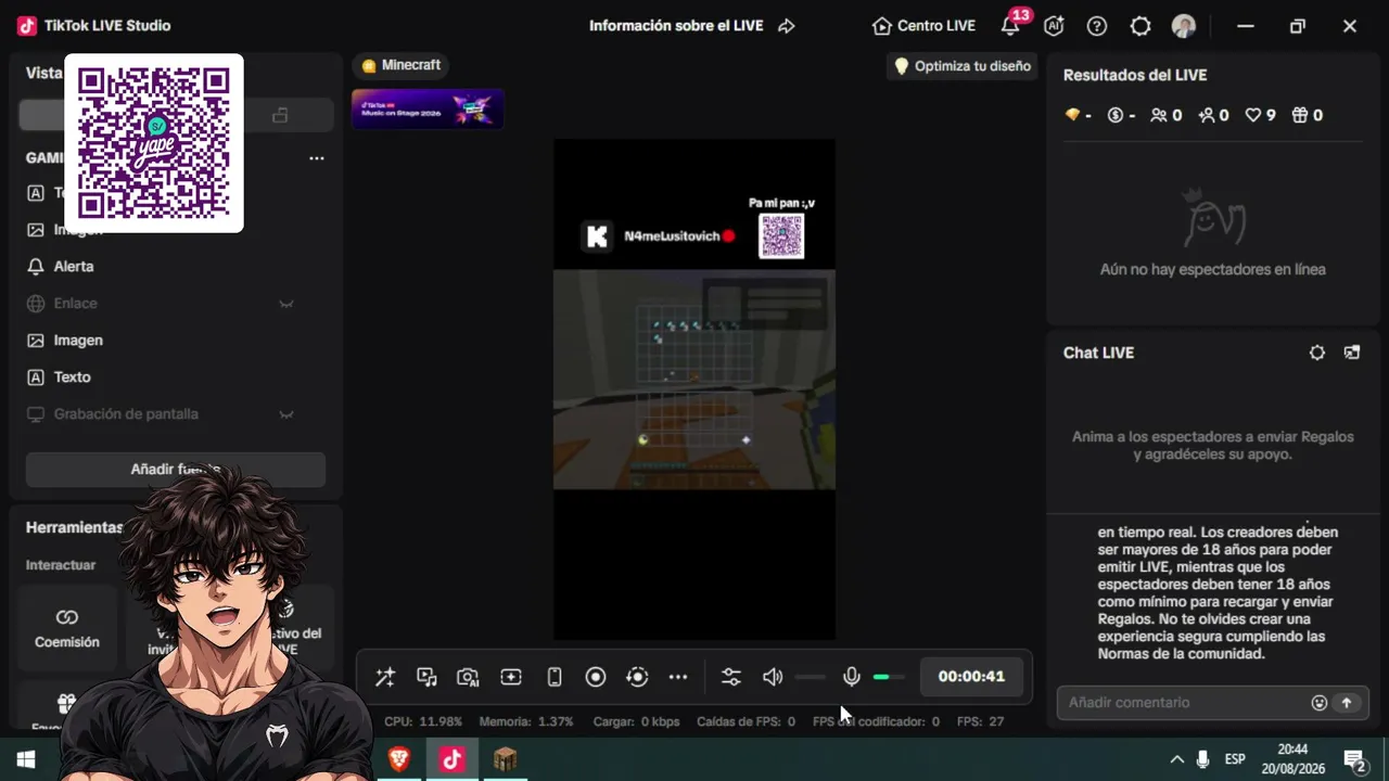 PVP UNIVERSOCRAFT Y PARTYS-   EN VIVO