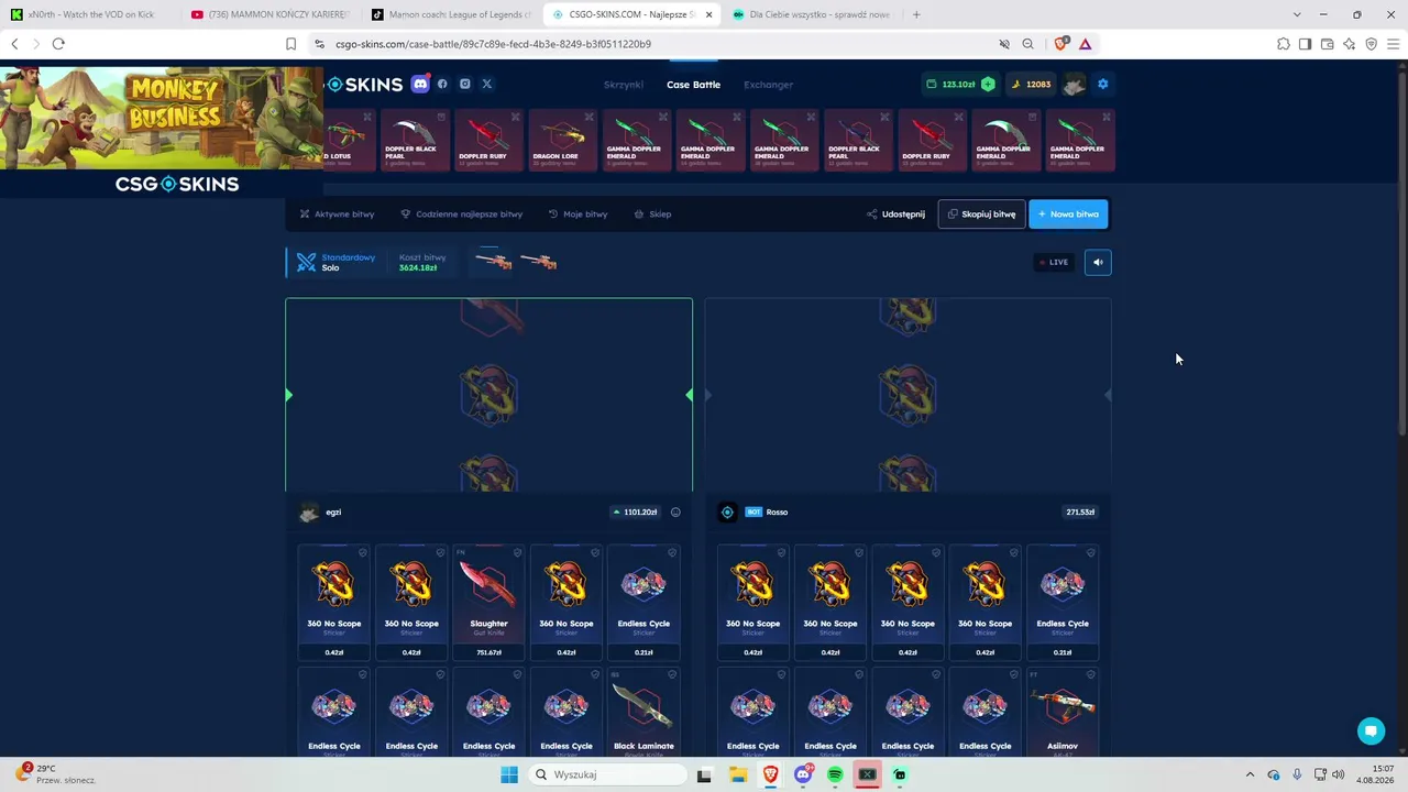 SIEMKA WRÓCIŁEM W PIĄTEK GTA | !eneba !pirate !csgoskins !johnyskins #ad