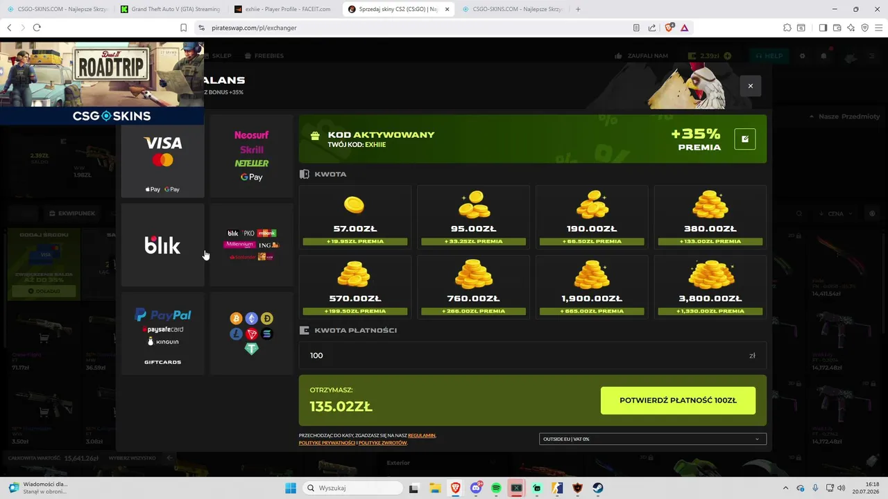 PROJEKT BOT MOZE DONK | !holy !pirate !csgoskins !johnyskins #ad