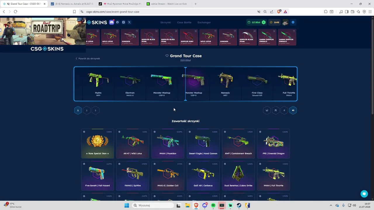 SZYBKI WTOREK :o | !holy !pirate !csgoskins !johnyskins #ad